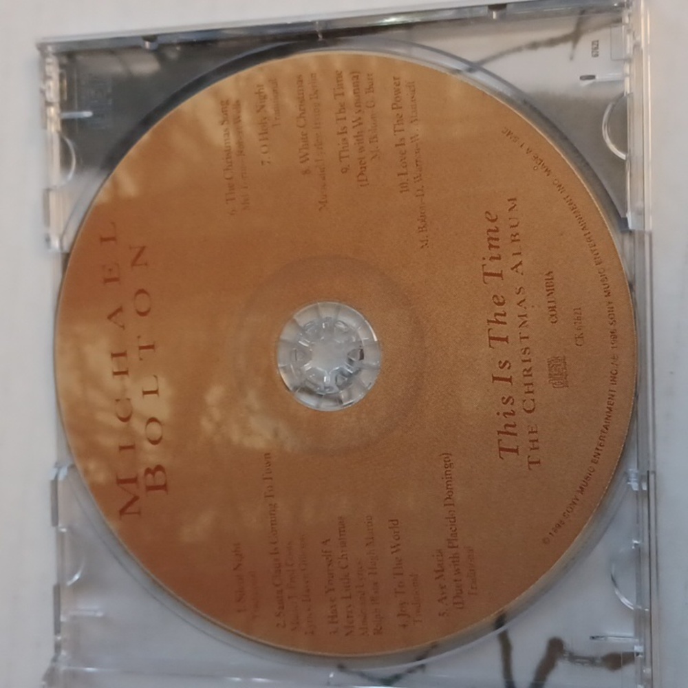 4/$40 Michael Bolton - This Is The Time - The Christmas Album (CD) - Picture 4 of 6